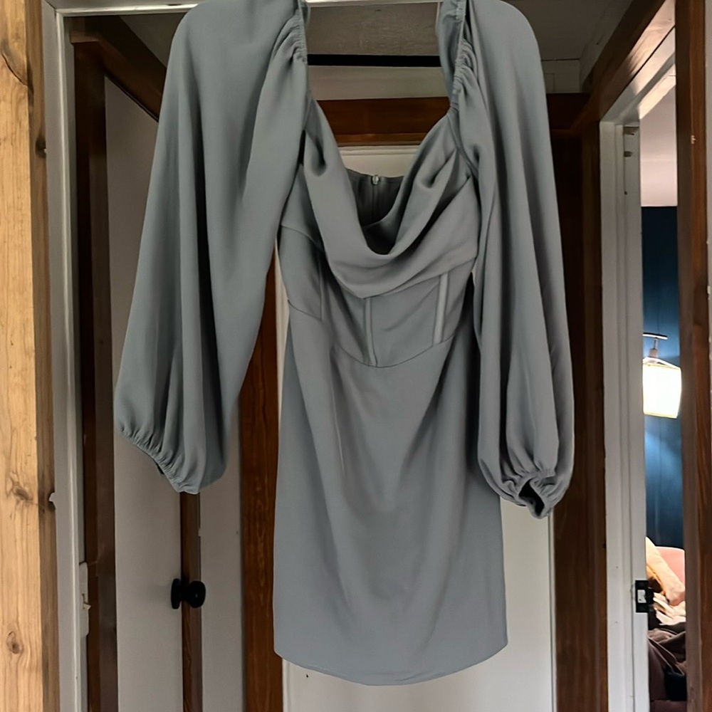 Princess Polly long sleeve midi dress